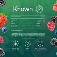Known Sleep Better Gummies Mixed Berry